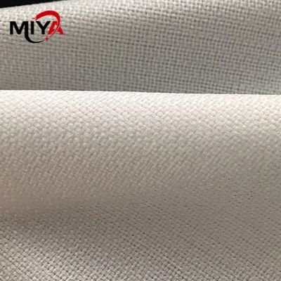 Waterjet Geweven 75gsm-Microdot Smeltbare Interlining 100% Polyester
