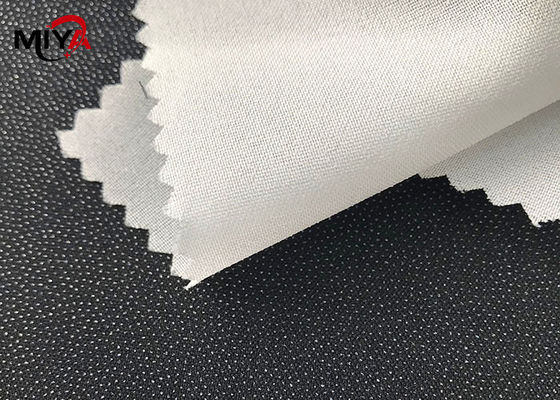 OEKO TEX Standard 60 inch geweven gebreide fusible interlining voor robuuste kleding ambachten